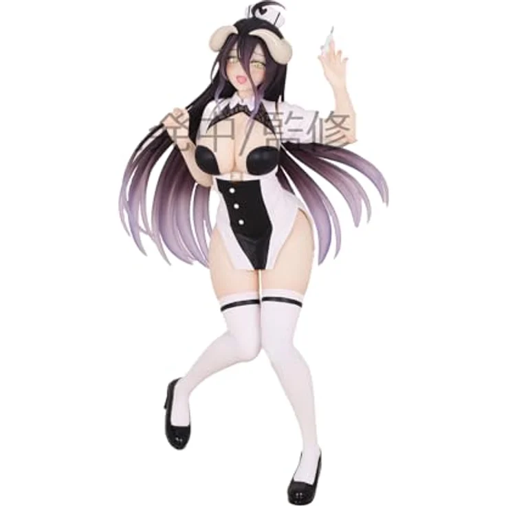 System Service Overlord Vivit PVC Statue Albedo Nurse Ver. 18 cm, detailreiche Sammelfigur in bedruckter Box – Bild 1