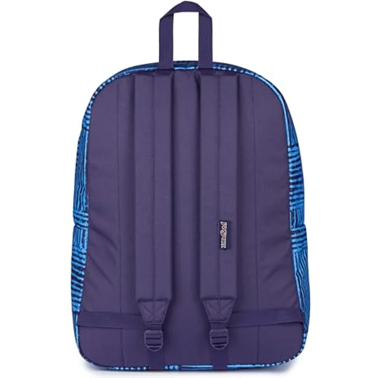 JANSPORT SuperBreak Einfädig, Schulrucksack mit großem Hauptfach und Allzwecktasche, gepolsterte Schultergurte, schwarz – Bild 3