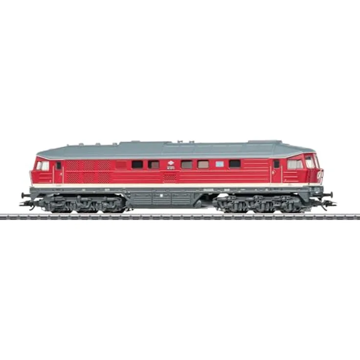 Märklin 36436 H0 Diesellok BR 132 der DR, rubinrot, mit Digital-Decoder mfx und Geräuschfunktionen
