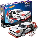 MEGA Audi 90 Quattro IMSA GTO, Zusammenbaubares Die-Cast-Modell mit 973 Teilen, Set für Sammler, rot, HRY20