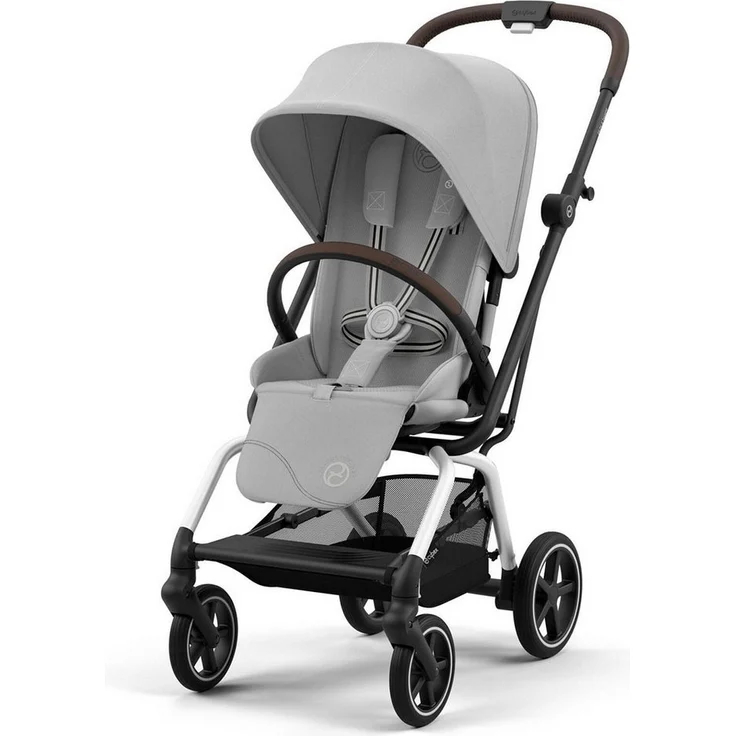 Cybex Sportbuggy Cybex Buggy Eezy S Twist+2 Silver Frame, 360° Rückwärts- & Vorwärtsgerichtet, Ergonomische Liegeposition