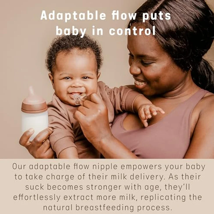 SUAVINEX, Anti Colic Sauger für Suavinex Zero Zero Anti-Colic-Flasche, Größe S langsamer Nahrungsfluss, 0 Monate, Packung mit 2 – Bild 5