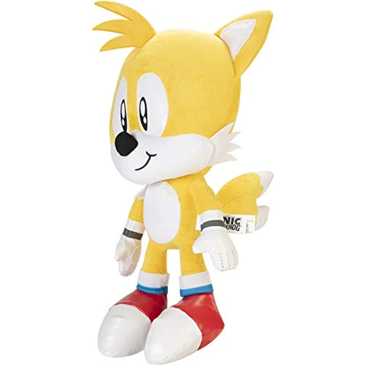 Sonic The Hedgehog - Jakks Jumbo Plüsch Tails Figur, 50 cm, Kuscheltier, großes Plüschtier, 404794 – Bild 3
