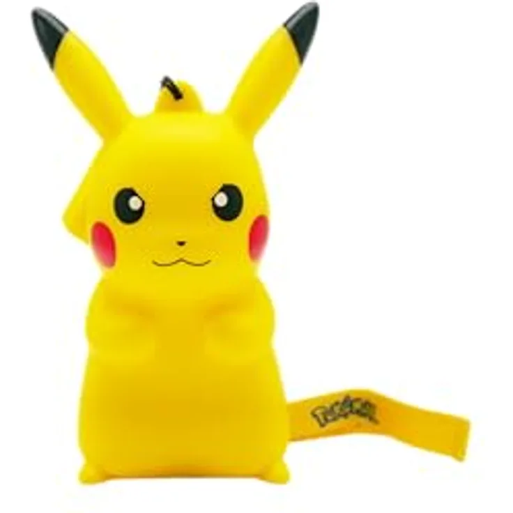 BigBen LED-Lampe Pokémon Grumpy Pikachu, batteriebetrieben mit variabler Helligkeit, Gelb