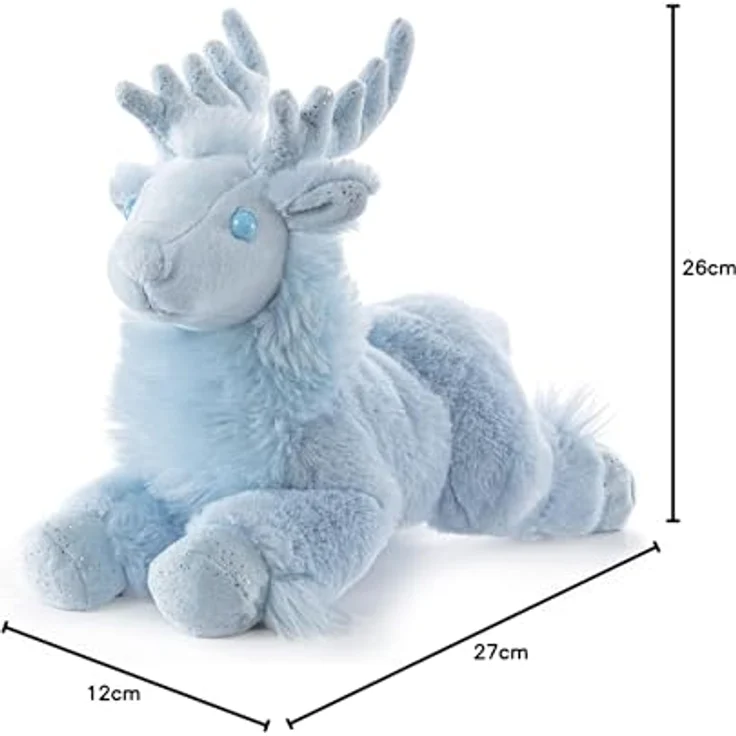 Noble Collection Harry Potter Plüschfigur Stag Patronus 26 cm, detailliert verarbeitet, Magie aus dem Harry Potter Universum – Bild 7