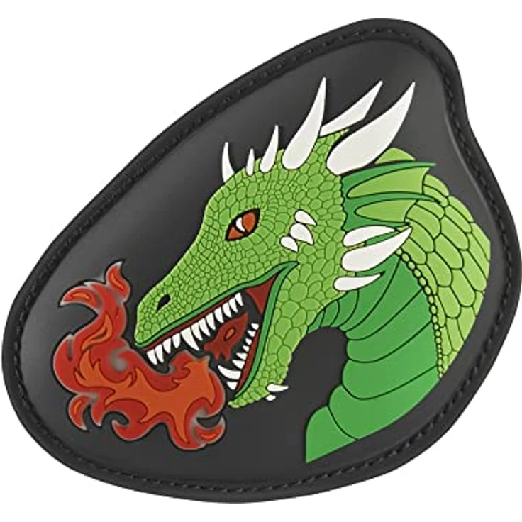 Step by Step Magic Mags Flash „Mystic Dragon Zion“, Drache, mit Leuchteffekt, als Ergänzung für den Schulranzen oder Vorschulrucksack – Bild 1
