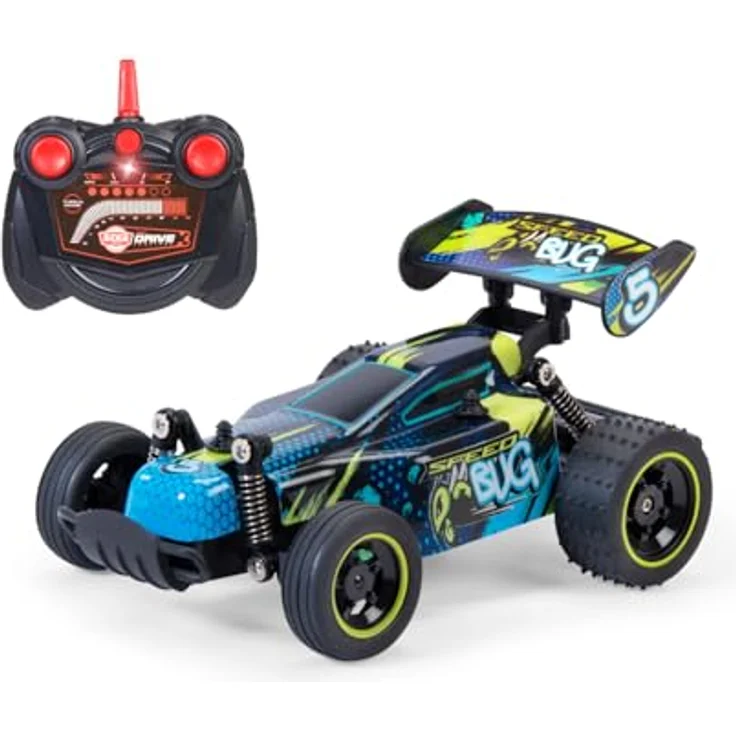 Dickie Toys RC Speed Bug 1:24, Ferngesteuertes Einsteiger Modellauto mit 2,4 GHz Fernbedienung, 8 km/h, für Kinder ab 6 Jahren – Bild 2
