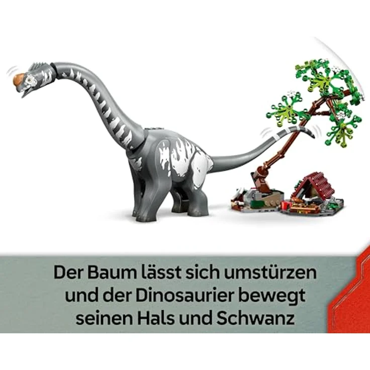 LEGO Jurassic World 76973, Raptor & Titanosaurus Set mit 582 Teilen, für Kinder ab 7 Jahren, inkl. Mini-Figuren und Fahrzeug – Bild 4