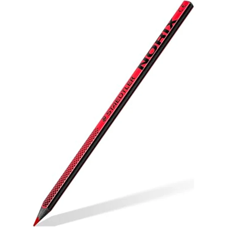 STAEDTLER NORIX 186 Buntstift, aus Upcycled Wood, bruchfest und rutschfest, Kartonetui mit 24 Buntstiften, sortierte Farben – Bild 2