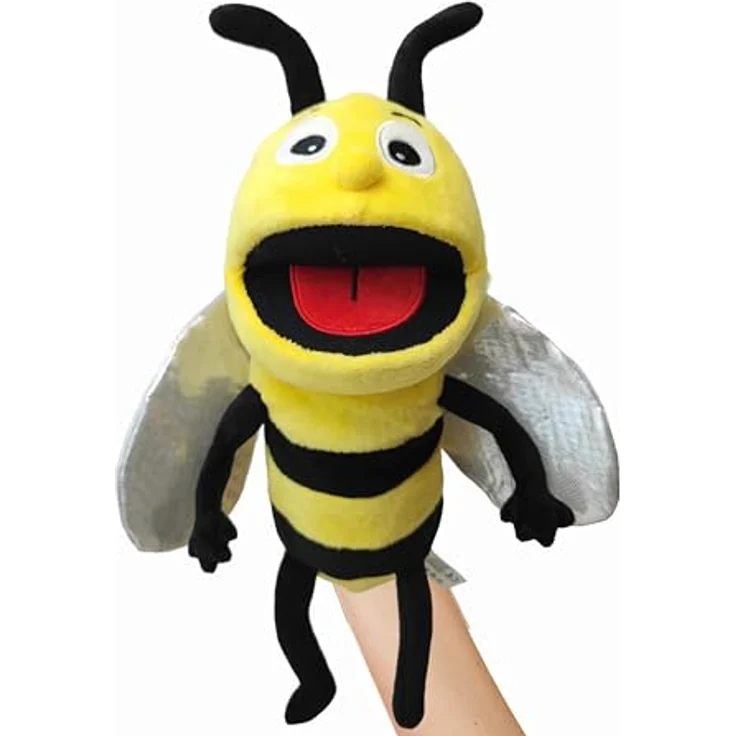 LOMTRATS Insekten-Handpuppen, Bewegliche Münder, 40 cm, Plüsch, für Kinder und Kleinkinder, perfekt zum Geschichtenerzählen, Geburtstagsgeschenke – Bild 1
