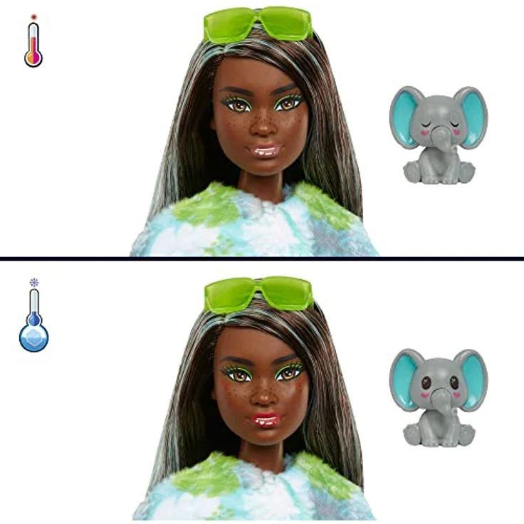 Mattel HKP98 Cutie Reveal Barbie Jungle Series - Elephant – Bild 6