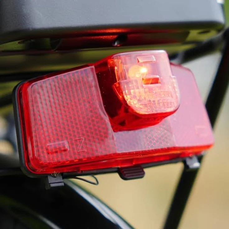 Prophete Fahrradbeleuchtung | Rücklicht Gepäckträger | Länge:160mm Breite:60 Höhe:50mm – Bild 7