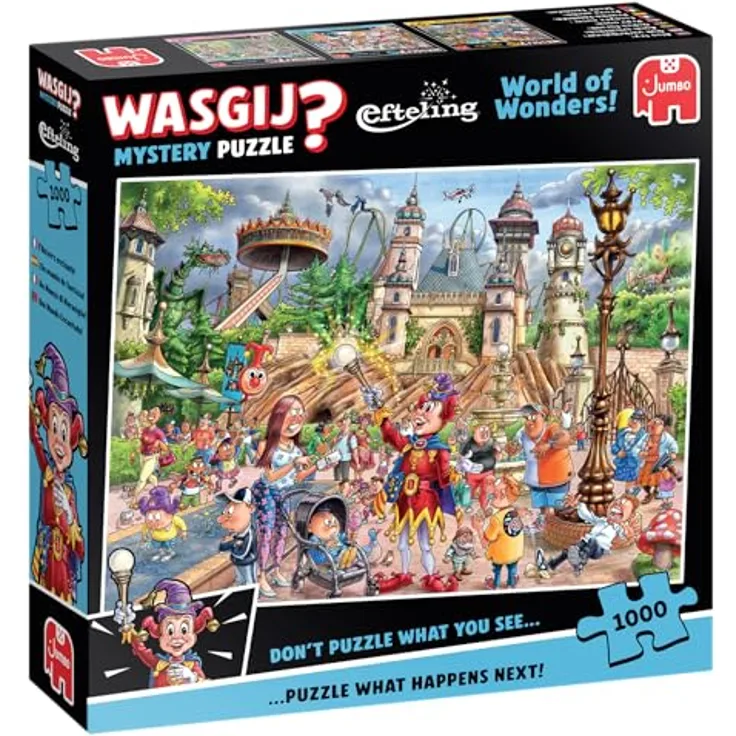 Wasgij Mystery Efteling World of Wonders!, Puzzle mit 1000 Teilen und zauberhaftem Motiv