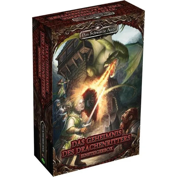 Ulisses Spiele DSA - Das Geheimnis des Drachenritters: DSA Einsteigerbox, Taschenbuch, 28 Seiten, Deutsch, für Einsteiger im Rollenspiel