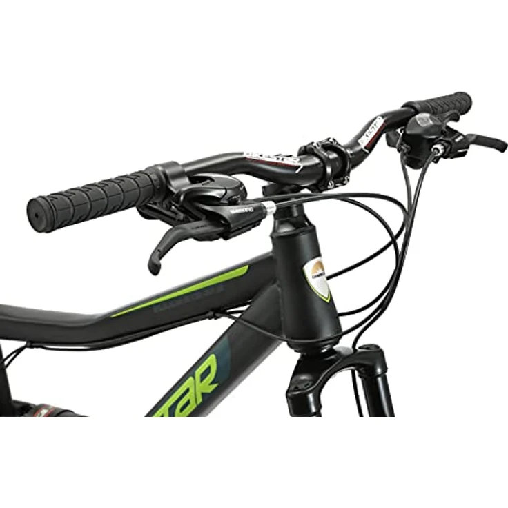BIKESTAR Fully Mountainbike 27,5 Zoll | 17 Zoll Rahmen, 21 Gang Shimano Schaltung, Scheibenbremse | Schwarz – Bild 8