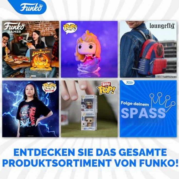 Funko TNBC - Santa Jack Skellington Sandy Claws Sally Sewing - Bitty Pop! Sammelfigur im Acryl-Hartschalen-Schutz – Bild 7