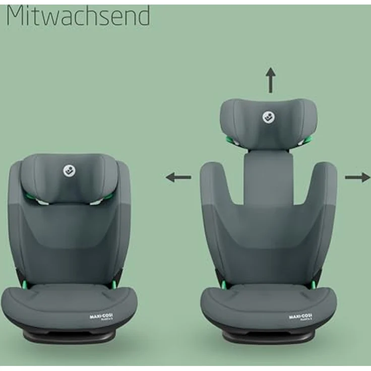Maxi-Cosi Kindersitz RodiFix S i-Size mit G-Cell Seitenaufprallschutz & Isofix - Tonal Graphite – Bild 5