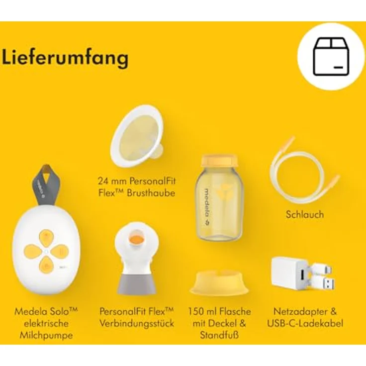 Medela Elektrische Einzel-Milchpumpe Solo – Bild 10