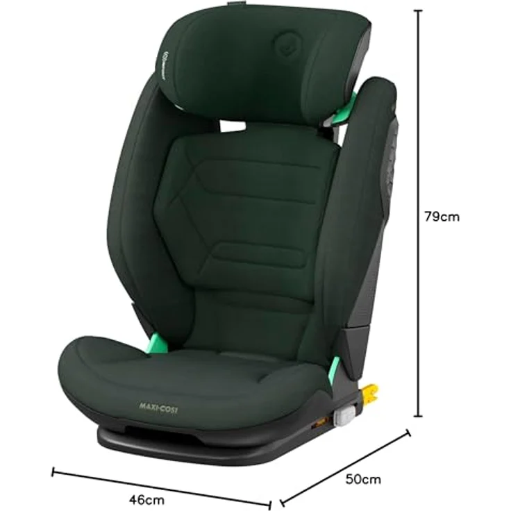 Maxi-Cosi Kindersitz RodiFix Pro2 i-Size - G-Cell Seitenaufprallschutz & Isofix - Authentic Green – Bild 7