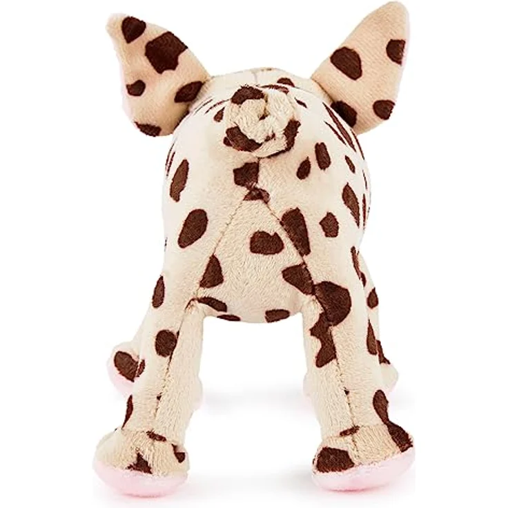 Zappi Co 100% Recyceltes Plüsch Geflecktes Schwein, 17cm, Kuscheliges Stofftier für Neugeborene – Bild 5