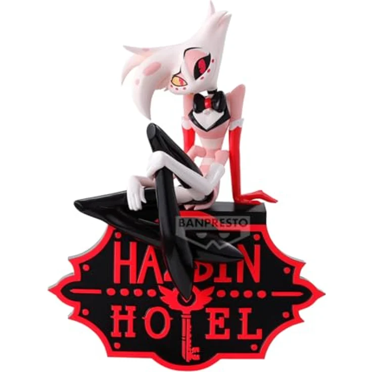 Banpresto Hazbin Hotel - Angel Dust Monitor Top, limitierte PVC-Sammelfigur, hochwertig, offiziell lizenziert – Bild 1