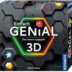 Kosmos 684006 Einfach Genial 3D, Strategie-Brettspiel mit hochwertigen 3D-Steinen, für 1-4 Spieler ab 10 Jahren, Familien- und Gesellschaftsspiel - Preisvergleich