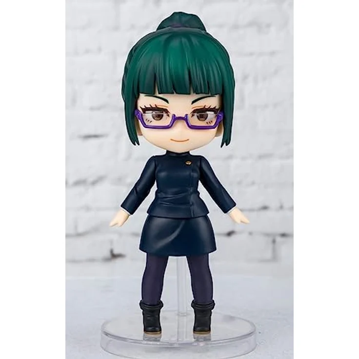 Bandai Tamashii Nations Jujutsu Kaisen Figurine Figuarts Mini Maki Zen'in, Actionfigur 9 cm mit Zubehör in Fensterbox – Bild 2