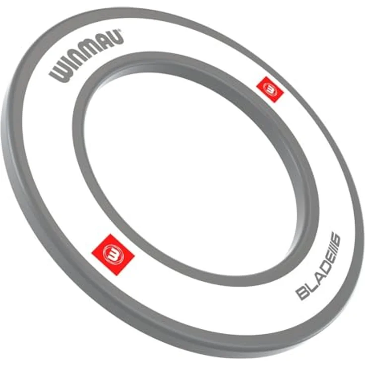 Winmau Catchring Pro-Line 1.0, Auffangring für Dartspiele, weiß, Durchmesser ca. 68 cm, kompatibel mit allen Winmau Sisal-Dartboards – Bild 4