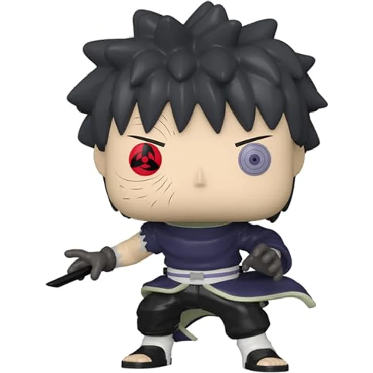 Funko Pop! Animation: Naruto – Obito Uchiha (Exc), Sammelfigur aus Vinyl – 68270, 9,5 cm, langlebiges Vinylmaterial, führende Popkultur-Marke – Bild 2