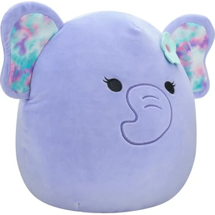Squishmallows Anjali lila Elefant 19 cm, offizielles Jazwares Plüsch, superweiches Kuscheltier – Bild 2