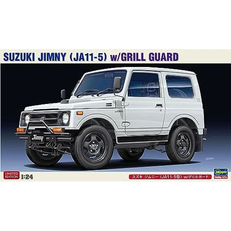 Hasegawa - 1/24 Suzuki Jimny mit Ramschutz - Plastikmodellbausatz – Bild 5