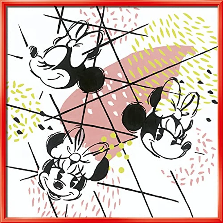 Ravensburger Malen nach Zahlen quadratisch Disney Mouse Mickey Ravensburger CreArt-Malen nach Zahlen 20127 – Minnie Style – ab 12 Jahren – Bild 2
