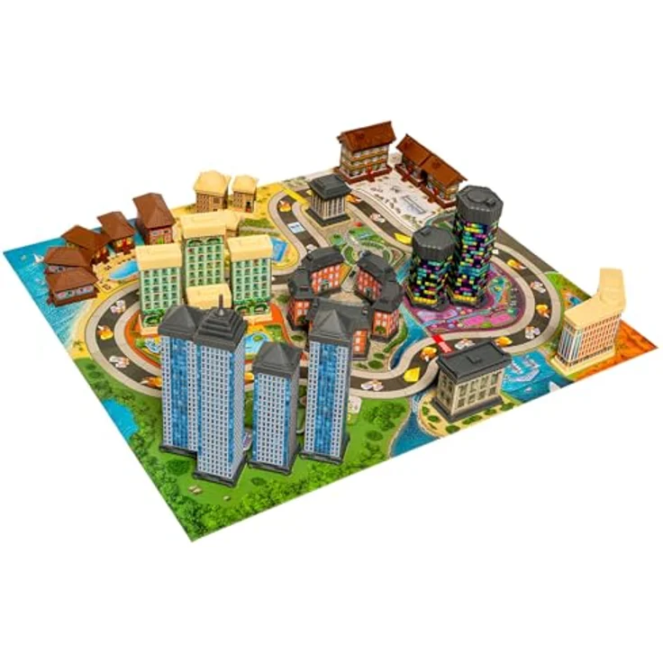 Ooba Games OOBA Ltd. - Hotel - Strategisches Brettspiel für 2-4 Spieler, Familienspiel ab 8 Jahren, spanische Variante, 40 Minuten Spielzeit – Bild 3