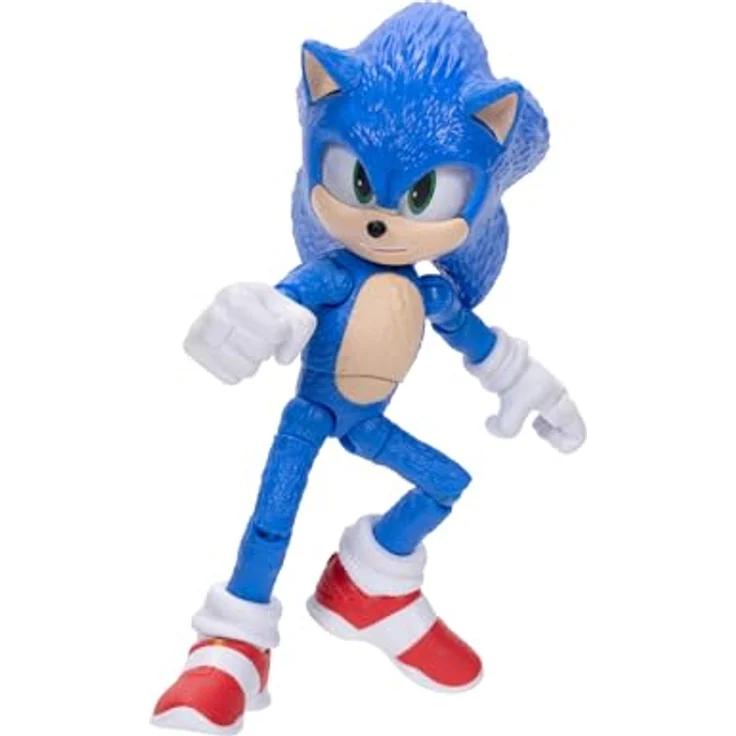 Sonic The Hedgehog 3 5" Sonic Figur mit 22 Gelenkpunkten, mehrfarbig – Bild 5