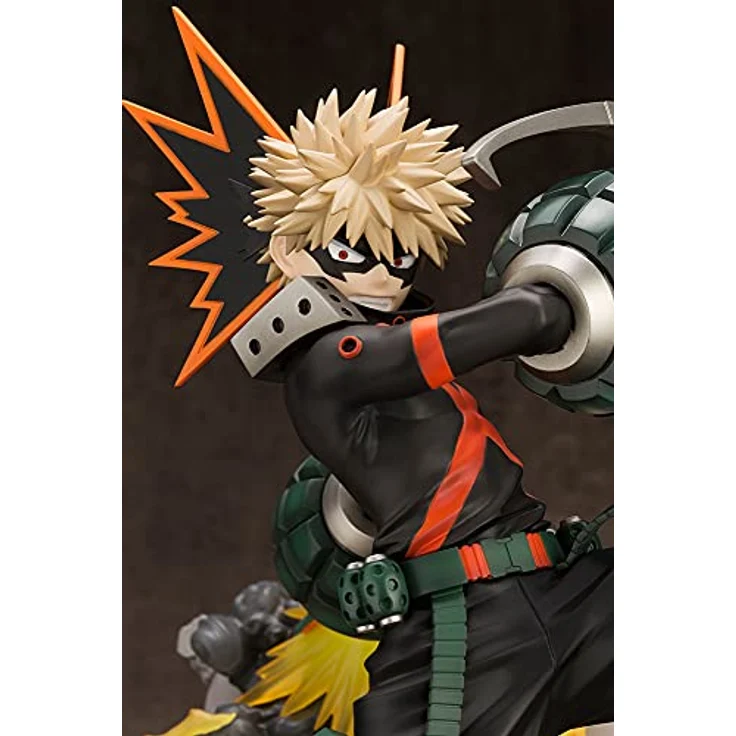 Kotobukiya My Hero Academia ARTFXJ Katsuki Bakugo Ver. 2 Bonus Edition Figur, 26 cm, PVC Statue mit Austausch-Kopf, mehrfarbig – Bild 5