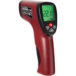 Testboy TV 329 Infrarot-Thermometer, 12:1 Optik, -50 bis +550 °C, mit Laserpunkt und hintergrundbeleuchtetem LCD
