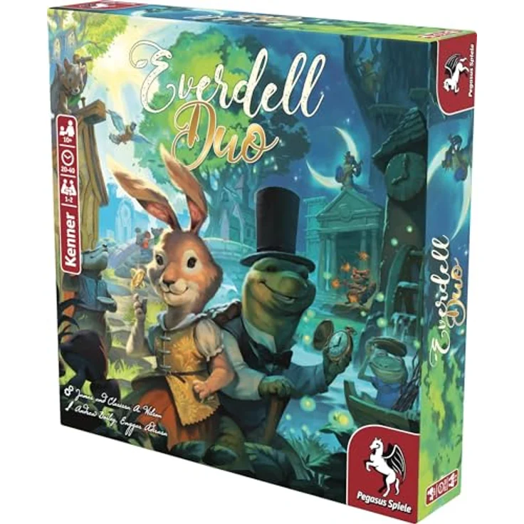 Pegasus Spiele Everdell Duo, Brettspiel für 2 Spieler, strategisches Kennerspiel – Bild 2