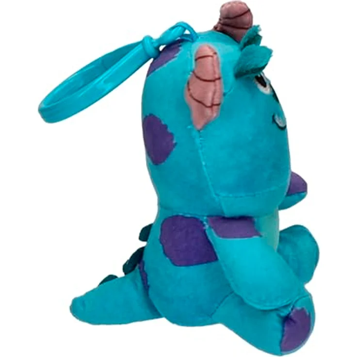 CERDÁ Life's Little Moments Schlüsselanhänger Sully Monster SA, 13 cm Plüsch Accessoire mit Kunststoffhaken, lizenziertes Design, blau – Bild 3