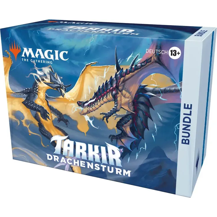 Wizards of the Coast Magic: The Gathering Tarkir Drachensturm Bundle Deutsch, mit 9 Play-Boostern und exklusivem Zubehör