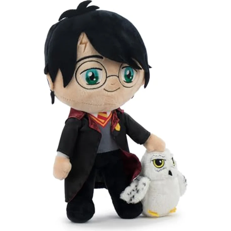 Play by Play Harry Potter Plüschtier mit Hedwig, 30 cm, offizielles Lizenzprodukt für Kinder – Bild 2