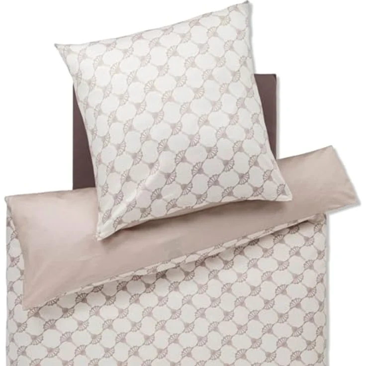 Joop! Bettwäsche Cornflower Double 4083 Light Cream - 100% Baumwolle, Made in Germany, Pflegeleicht – Bild 2