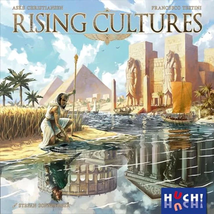 HUCH! Rising Cultures, Strategiespiel für 2 Personen, Historisches Strategiespiel mit asymmetrischem Gameplay und Multi-Use-Karten, für Spieler ab 14 Jahren – Bild 2