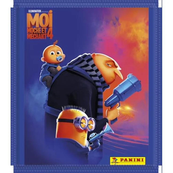 Panini Despicable Me 4 Aufkleber-Kollektion, 36 Packungen mit 5 Aufklebern pro Packung – Bild 2