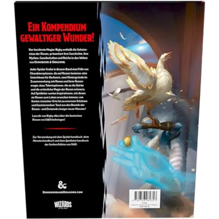 Wizards of the Coast Dungeons & Dragons RPG Bigby präsentiert: Ruhm der Riesen, Erweiterung mit Riesen-Thema und neuen Charakteroptionen, Deutsch – Bild 6