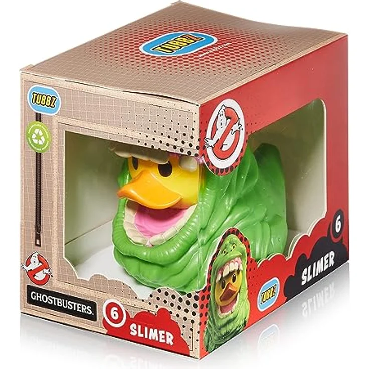 TUBBZ Box-Ausgabe Slimer Sammler-Vinyl-Gummiente Figur - Offizielles Ghostbusters Merchandise - 9 cm groß – Bild 2