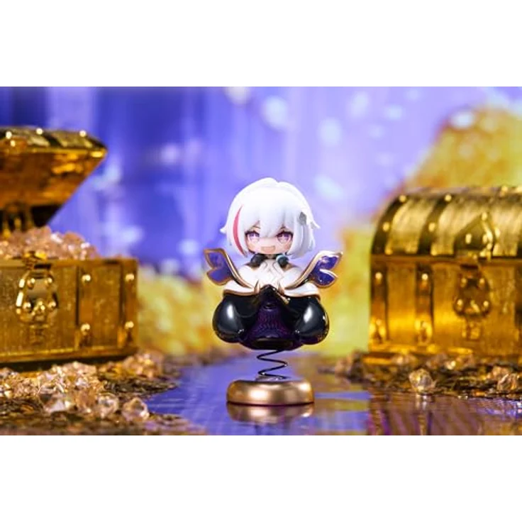 Apex Honkai: Star Rail PVC Statue Hu Tao Chibi mit Topaz & Numby Chibi Chara, 10 cm mit Base – Bild 7