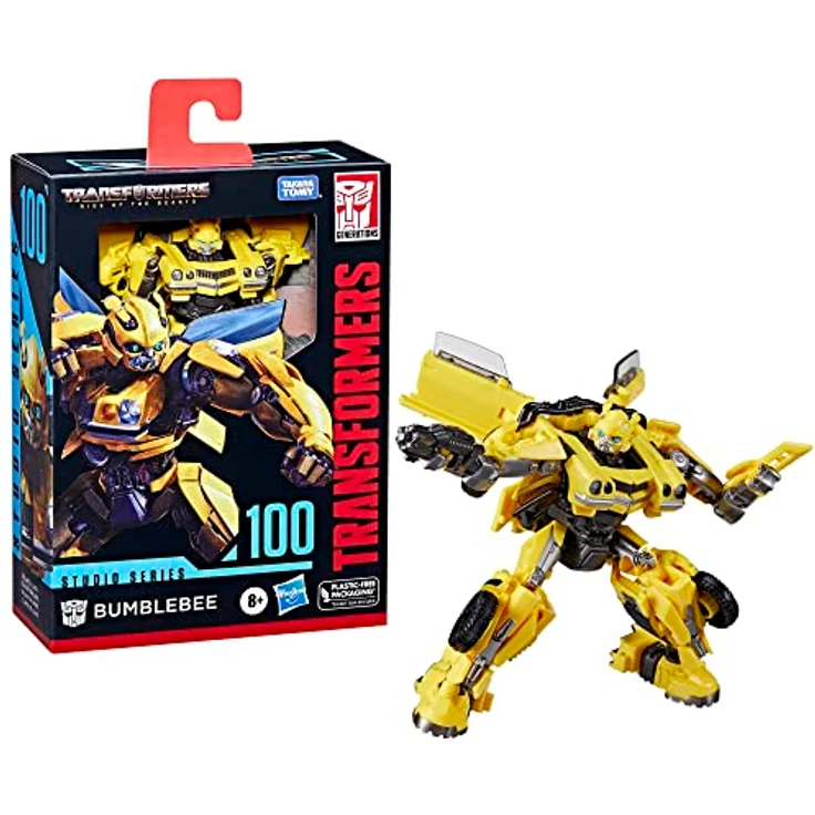 Transformers Studio Series Deluxe-Klasse 100 Bumblebee Action-Figur Aufstieg der Bestien, 11 cm – Bild 3