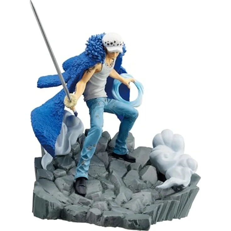 Banpresto Statue Trafalgar Law Mit Katana 11 cm - Flexibles Design, Hochwertiges Material – Bild 1