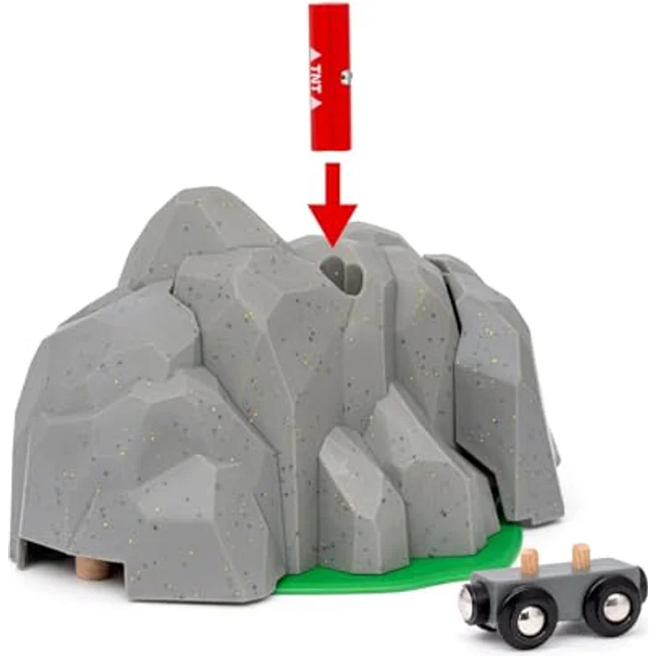 Ravensburger BRIO World - 36044 Tunnel mit Sprengfunktion, Holz- und Kunststoffspielzeug für Kinder ab 3 Jahren – Bild 3