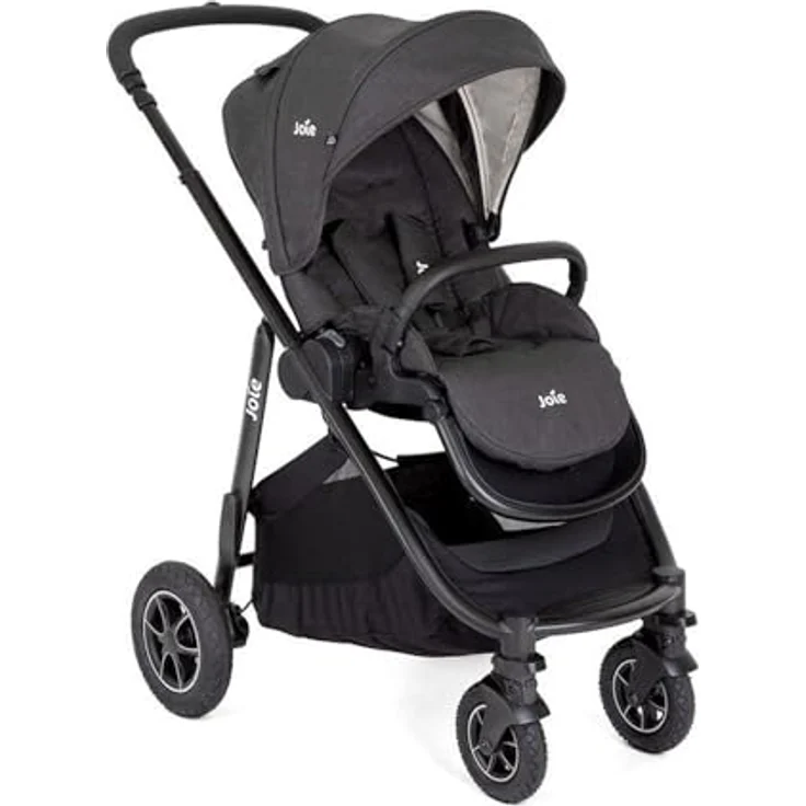 Joie Versatrax 4-in-1 Kinderwagen für Babys, wendbarer Sitz, 5-Punkt-Gurt, Sonnendach UPF50+, Liegekorb – Bild 1